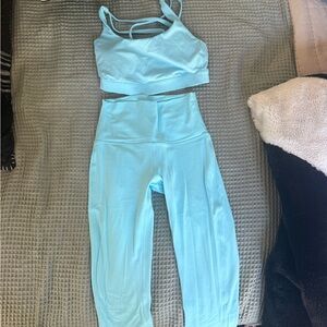 Light Blue Activewear Set